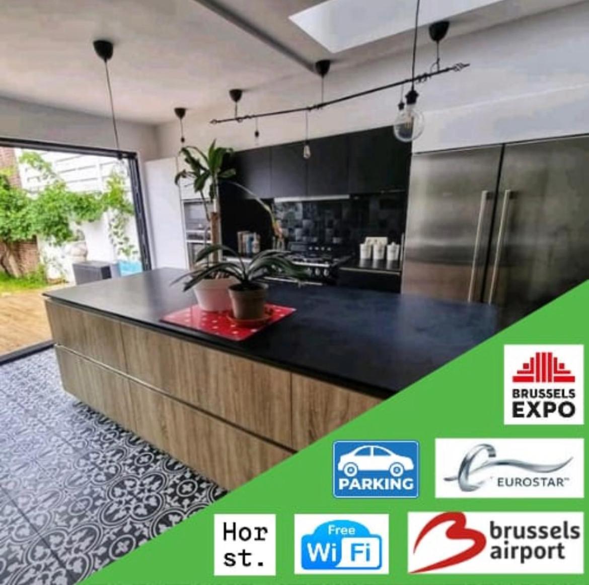 Appartement 3 Chambres Centre Vilvoorde Bruxelles Brusselsairport Expo Nato Anvers Wifi Free Parking Eksteriør bilde